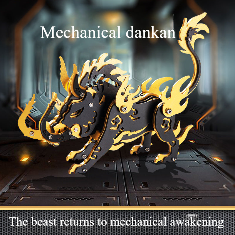 Magic Guest 3D Metal Puzzle Magic Pterosaur Wolf King Dangkang Scorpio King General Gu Carving Qinglong Foreign Trade Cross-border Special Supply