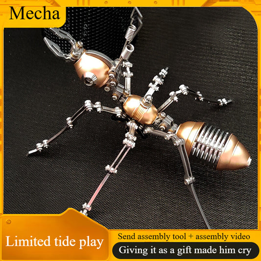 Mechanical insect 3D three-dimensional ant metal assembly model DIY handmade boy New Year's birthday gift Valentine's Day