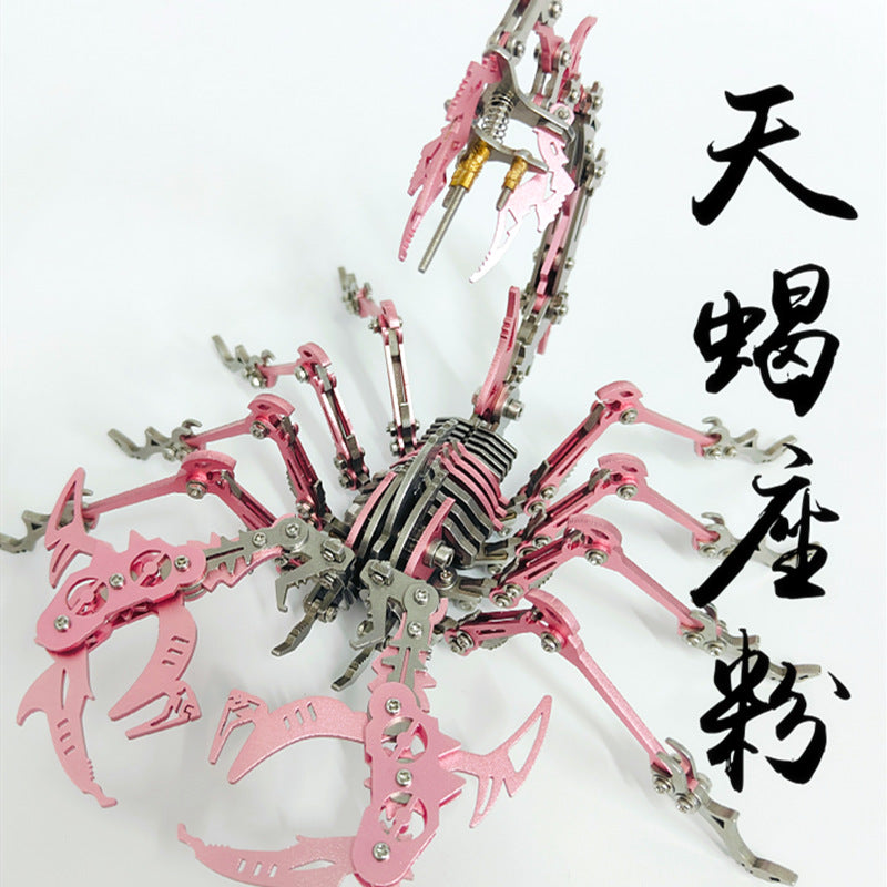 Magic Guest 3D Metal Puzzle Magic Pterosaur Wolf King Dangkang Scorpio King General Gu Carving Qinglong Foreign Trade Cross-border Special Supply