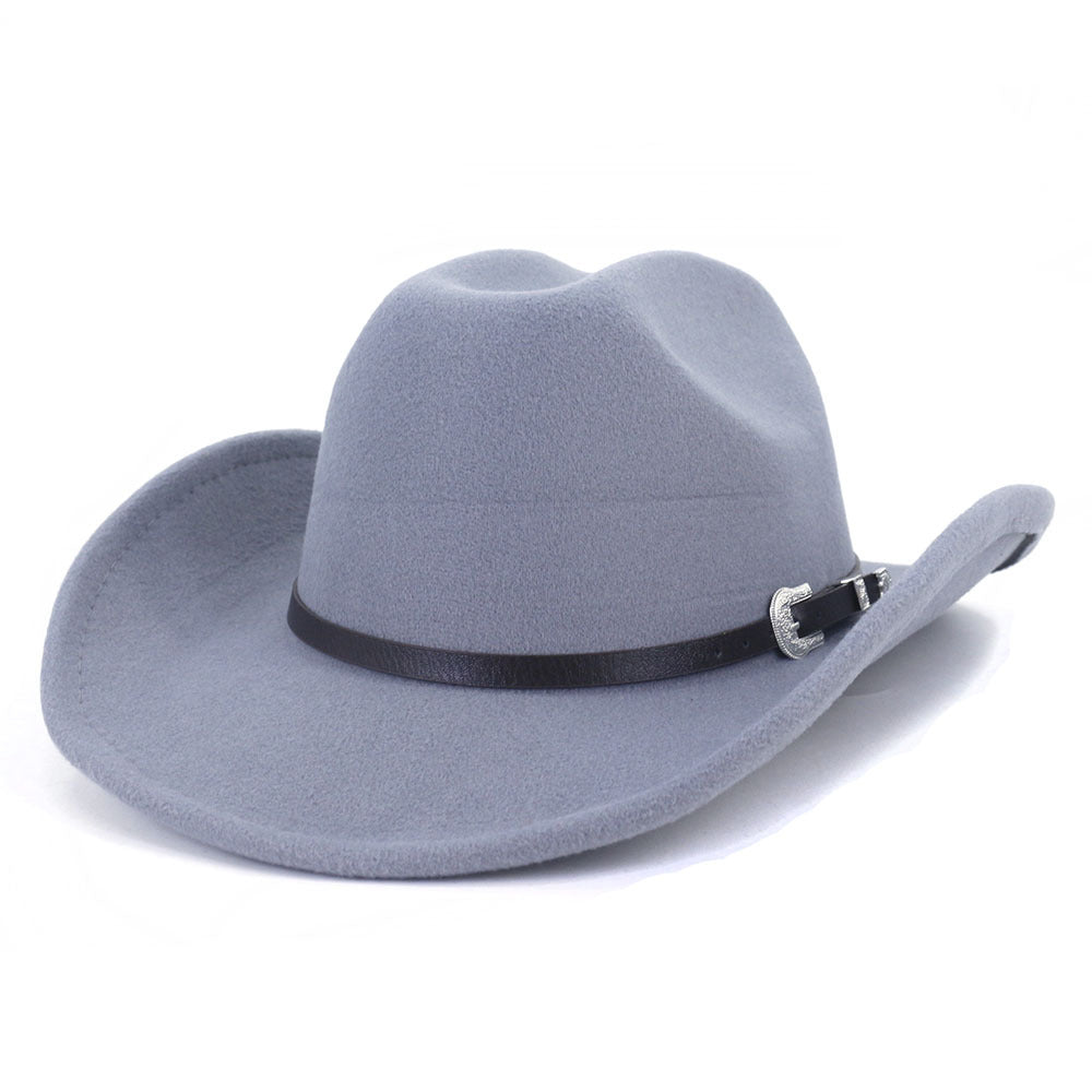 Amazon Speed on Cross -border Cross -border New Western Cowboy Hat Hat Hat Hat Big Earlier Jazz Hat