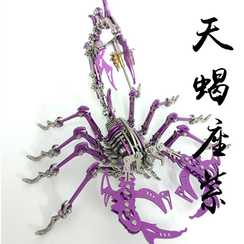 Magic Guest 3D Metal Puzzle Magic Pterosaur Wolf King Dangkang Scorpio King General Gu Carving Qinglong Foreign Trade Cross-border Special Supply