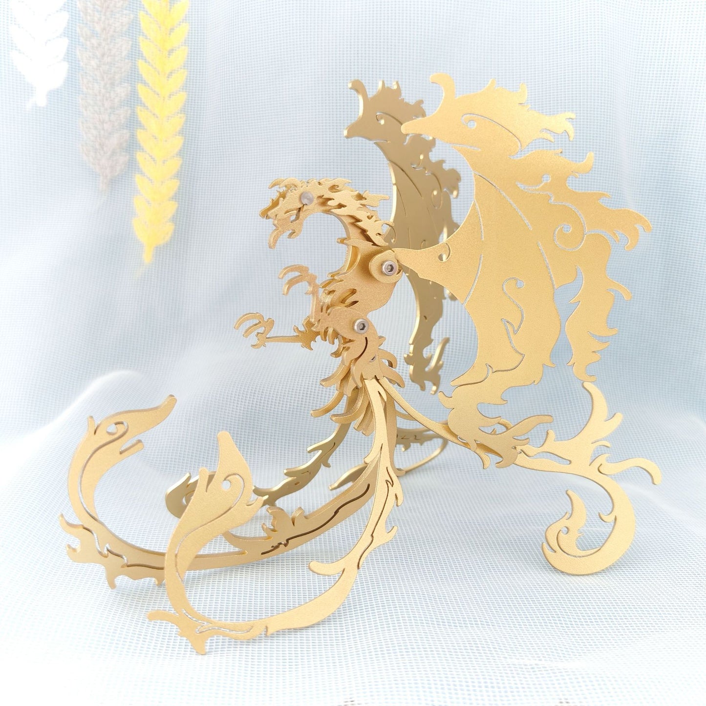 Magic Guest 3D Metal Puzzle Magic Pterosaur Wolf King Dangkang Scorpio King General Gu Carving Qinglong Foreign Trade Cross-border Special Supply