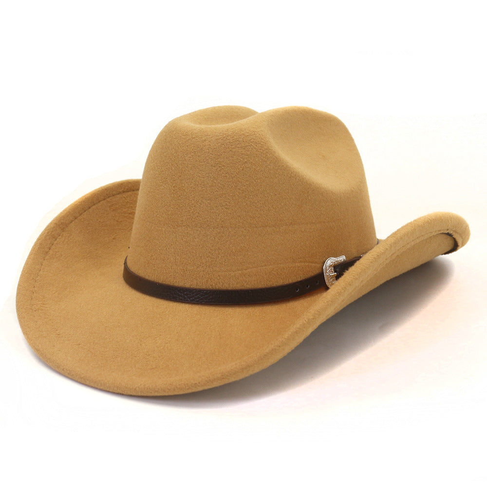 Amazon Speed on Cross -border Cross -border New Western Cowboy Hat Hat Hat Hat Big Earlier Jazz Hat