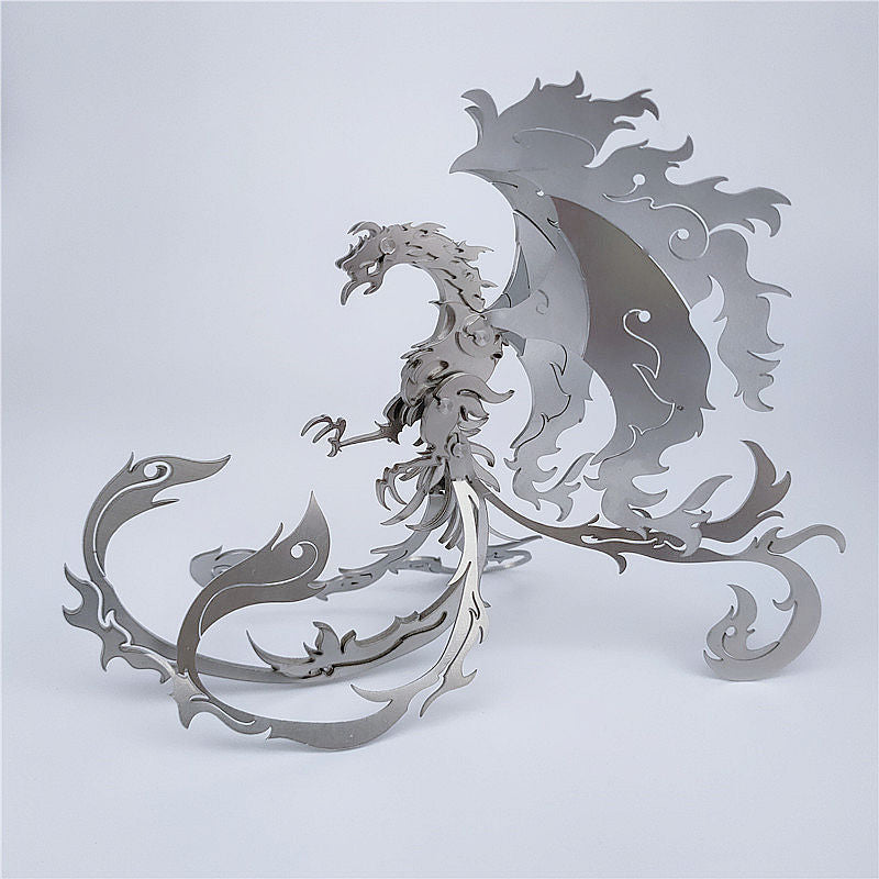 Magic Guest 3D Metal Puzzle Magic Pterosaur Wolf King Dangkang Scorpio King General Gu Carving Qinglong Foreign Trade Cross-border Special Supply