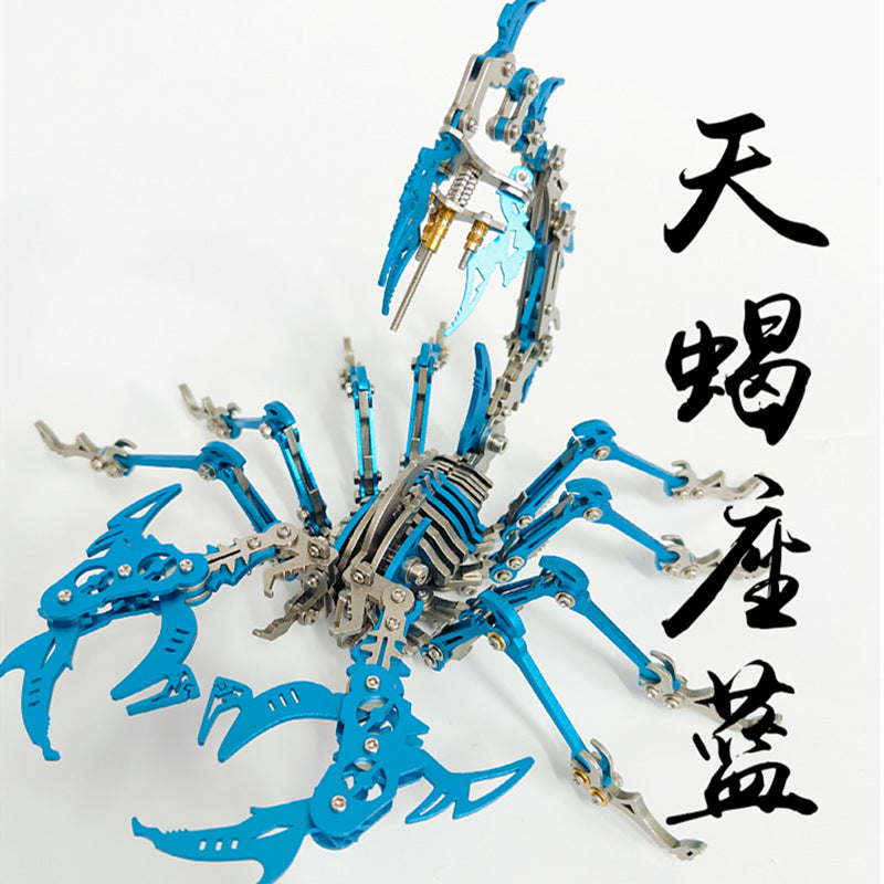 Magic Guest 3D Metal Puzzle Magic Pterosaur Wolf King Dangkang Scorpio King General Gu Carving Qinglong Foreign Trade Cross-border Special Supply