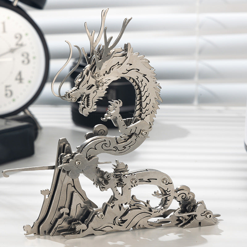 Magic Guest 3D Metal Puzzle Magic Pterosaur Wolf King Dangkang Scorpio King General Gu Carving Qinglong Foreign Trade Cross-border Special Supply